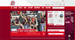 Desktop Screenshot of fcb-basketball.de