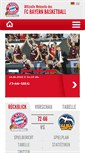 Mobile Screenshot of fcb-basketball.de